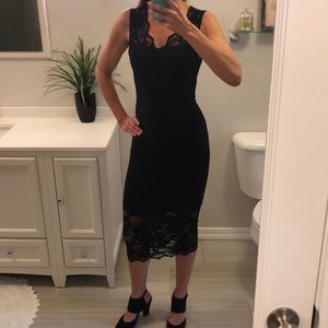 Sexy stretch lace dress by H&M